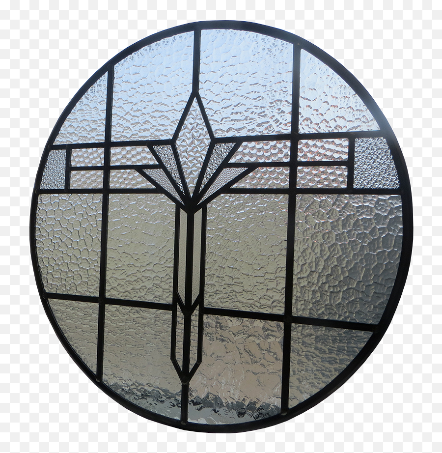 Detailed Art Deco Stained Glass Panel - Portable Network Graphics Png,Glass Panel Png