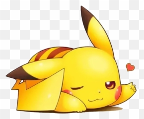 Pikachu 2 Whatsapp Stickers - Cloud Good Night png
