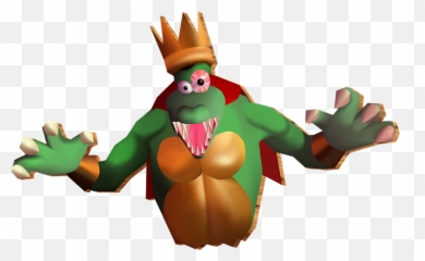 King Kut Out - Donkey Kong 64 King K Rool Png,King K Rool Png