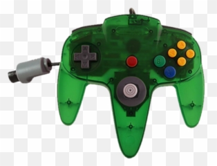 If You - 64 See Through Controllers Green Png,N64 Controller Png