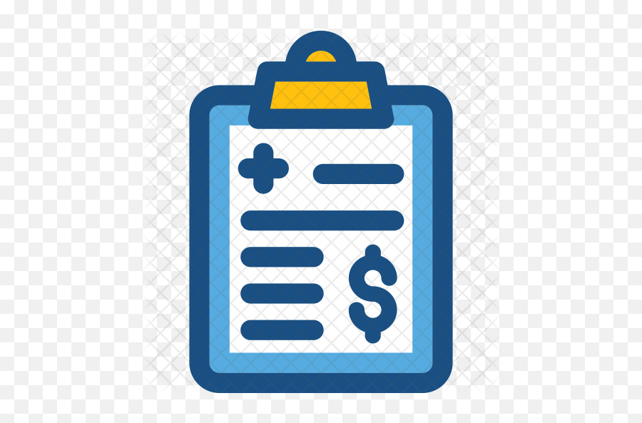Hospital Bill Icon - Expense Icon Png,Hospital Png