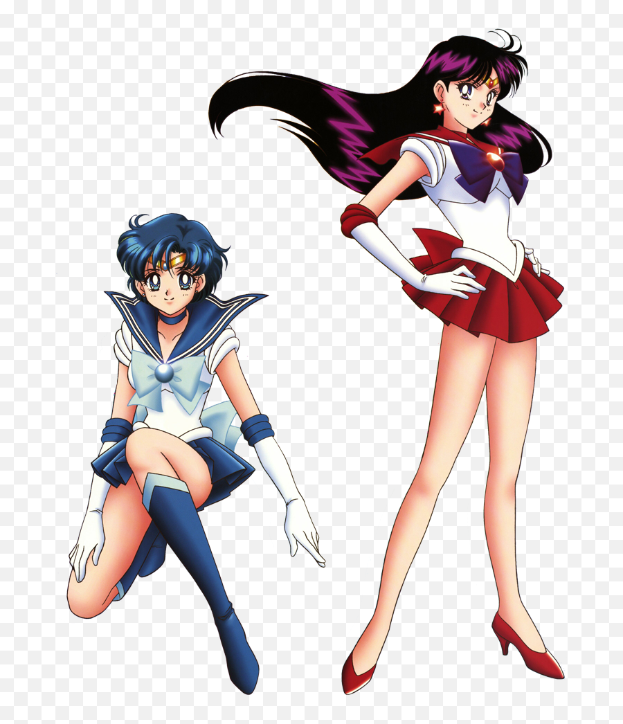 Download Sailor Moon Mercury - Sailor Mercury And Sailor Mars Png,Sailor Mercury Png