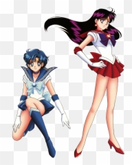 Download Sailor Moon Mercury - Sailor Mercury And Sailor Mars Png,Sailor Mercury Png