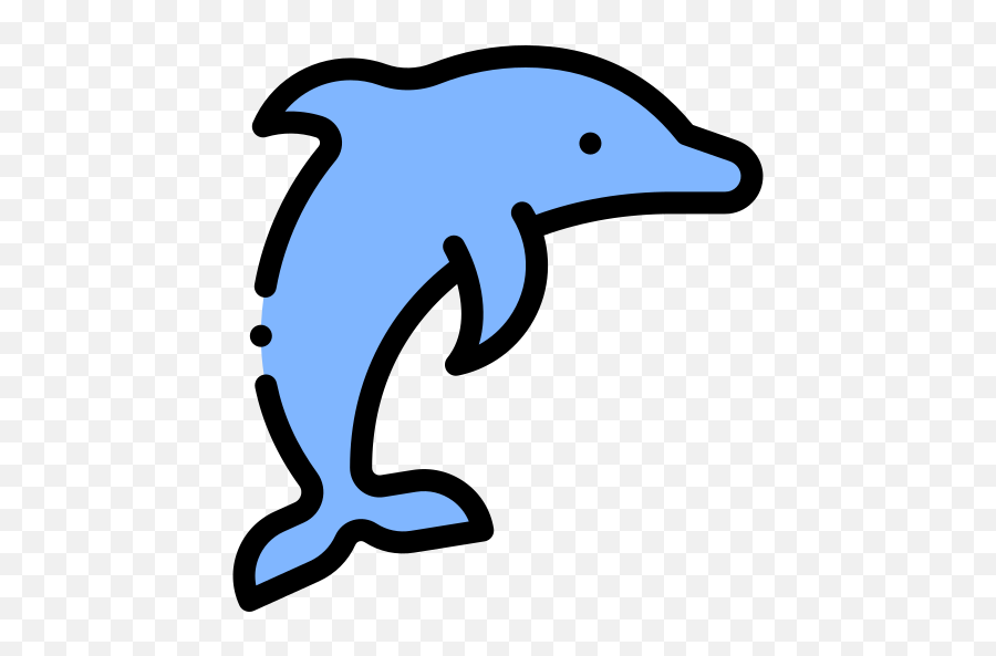 Dolphin Free Vector Icons Designed By Freepik - Common Bottlenose Dolphin Png,Dolphin Icon