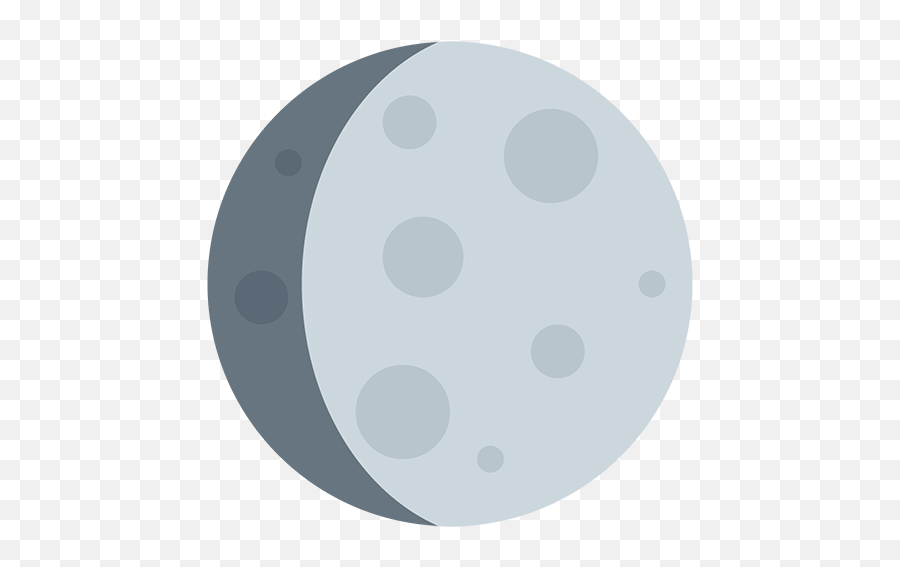 Waxing Gibbous Moon Symbol Emoji For - Waxing Gibbous Moon Emoji Png,Moon Emoji Png