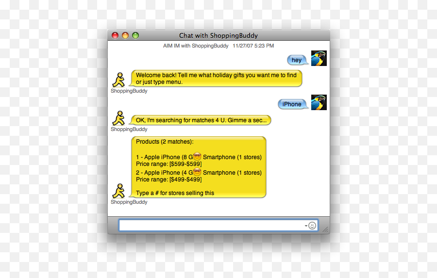 Customize Your Ichat Windows Any Way - Technology Applications Png,How To Change Your Buddy Icon On Aim