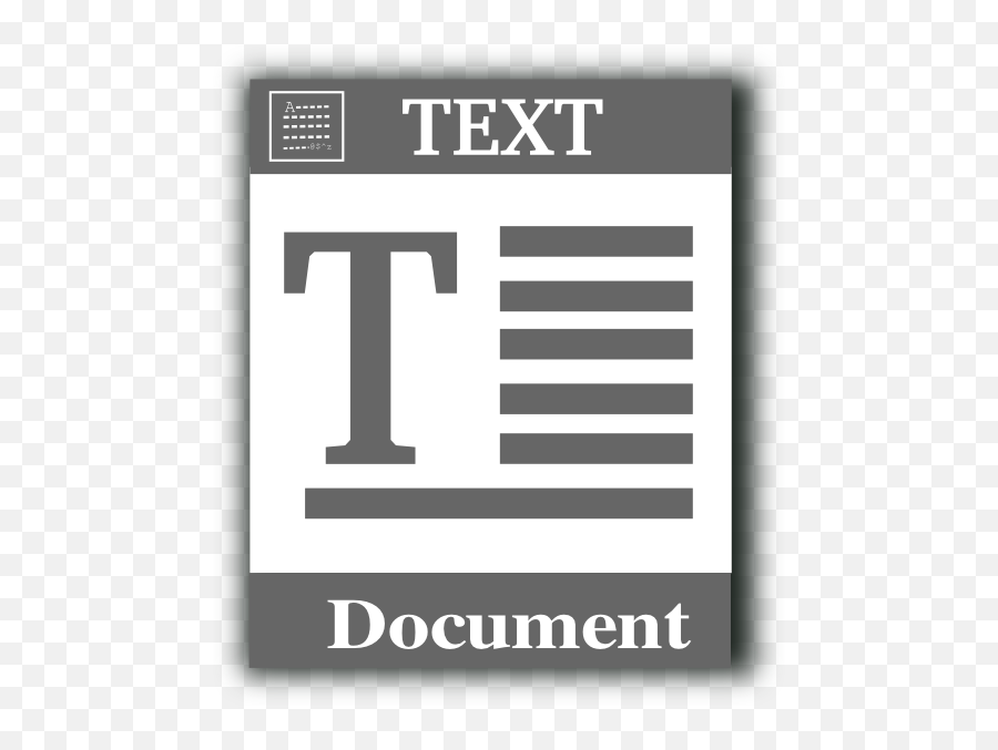 Text File Icon Clip Art - Text File Clipart Png,Small File Icon