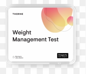 Weight Management Test - Athome collection kit Meaningful Vertical png