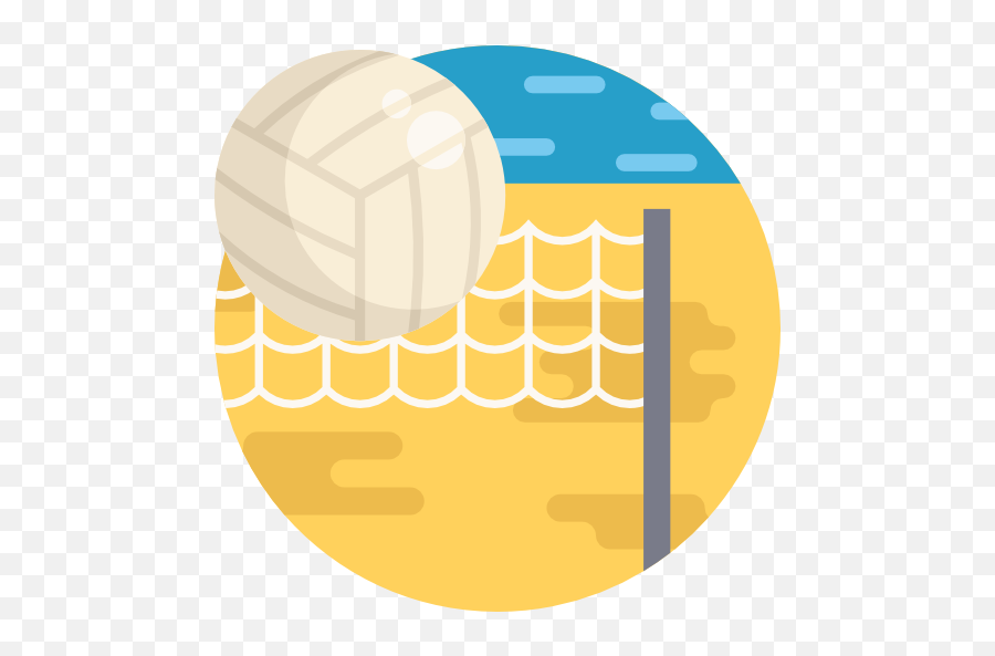 Beach Volleyball - Free Sports Icons Free Beach Volleyball Icon Png,Volleyball Icon Png