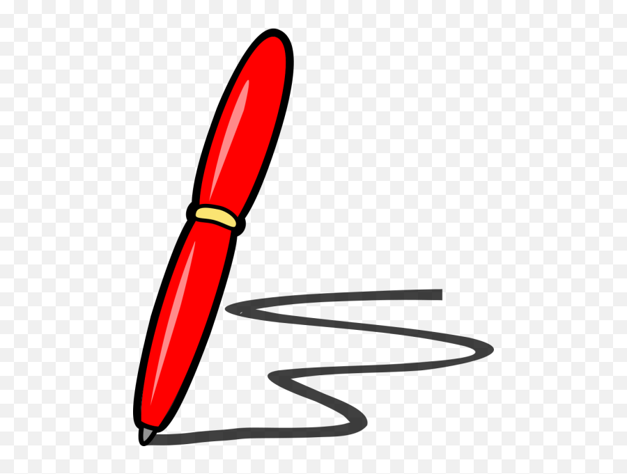 Red Pen Png Svg Clip Art For Web - Download Clip Art Png Red Pen Clipart,Free Pen Icon
