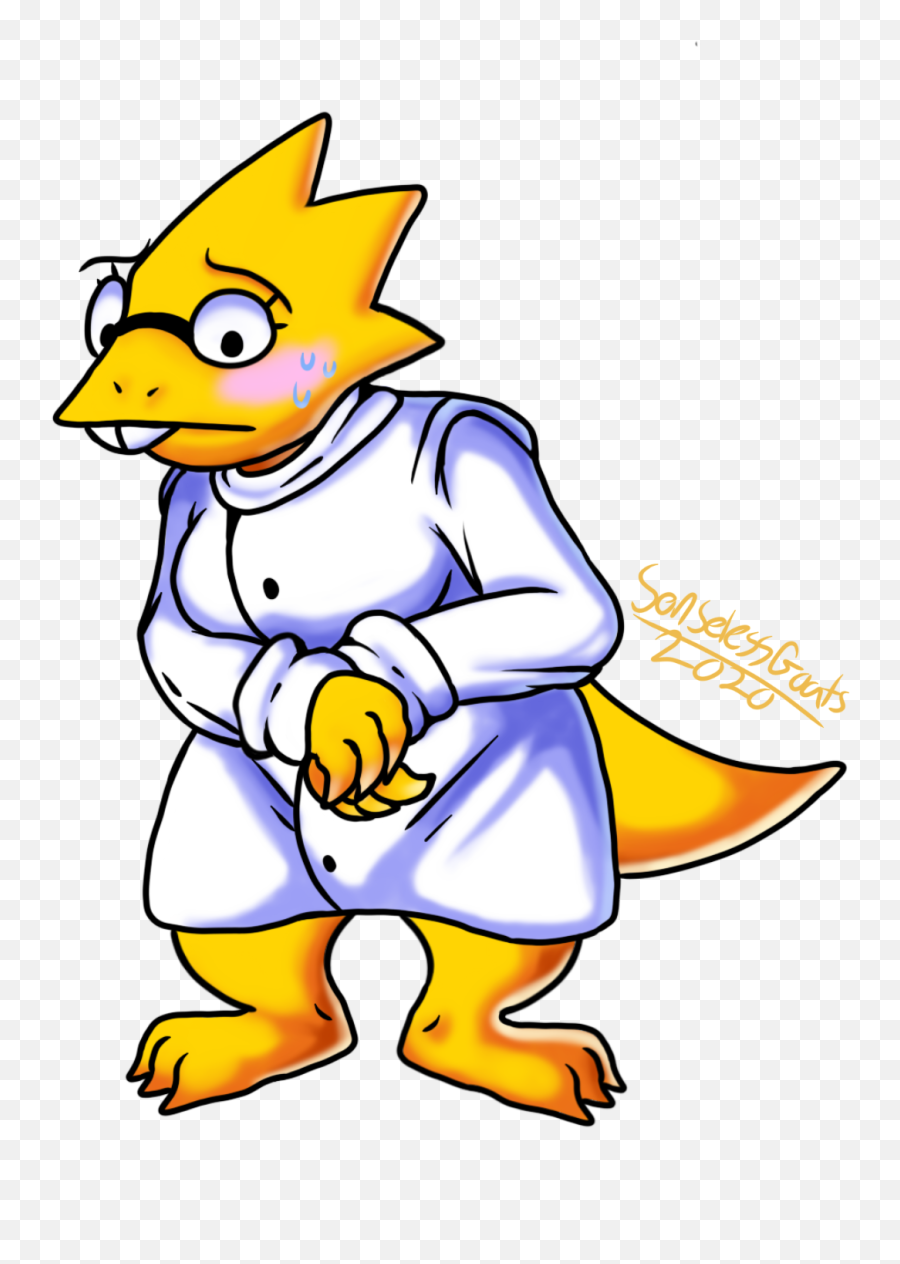 Alphys - Fictional Character Png,Alphys Icon Series