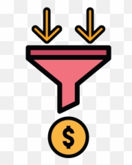 B2b Lead Generation And Account Based Marketing Services - Filter Funnel png