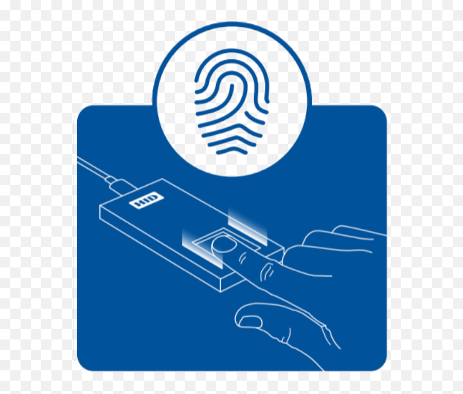Hid - Nomad30pocketreader Alyam Technical Est Vertical Png,Fingerprint Scanner Icon Iphone