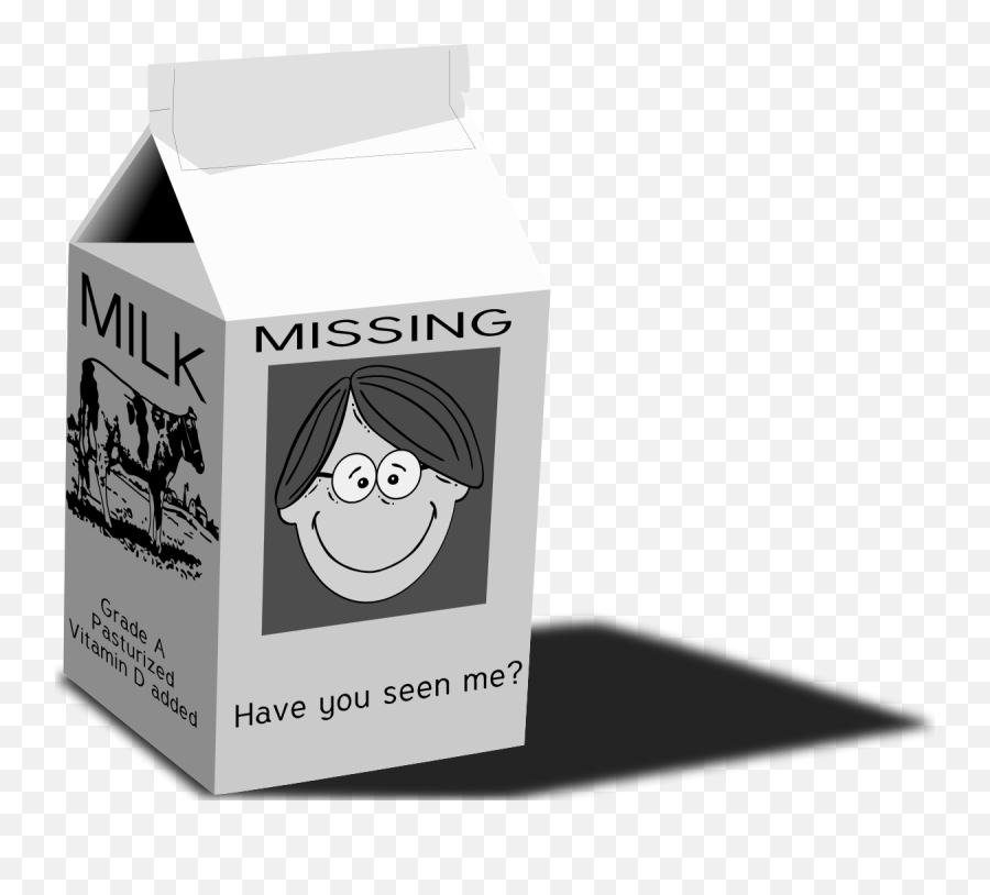 Milk Carton Png Svg Clip Art For Web - Download Clip Art Missing Milk Carton Vector,Gallery Icon Missing In Android