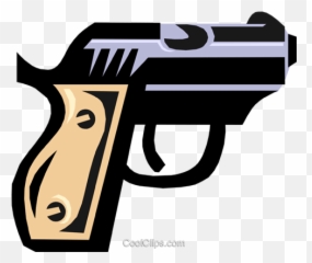 Download Hand Gun Royalty Free Vector Clip Art Illustration Png