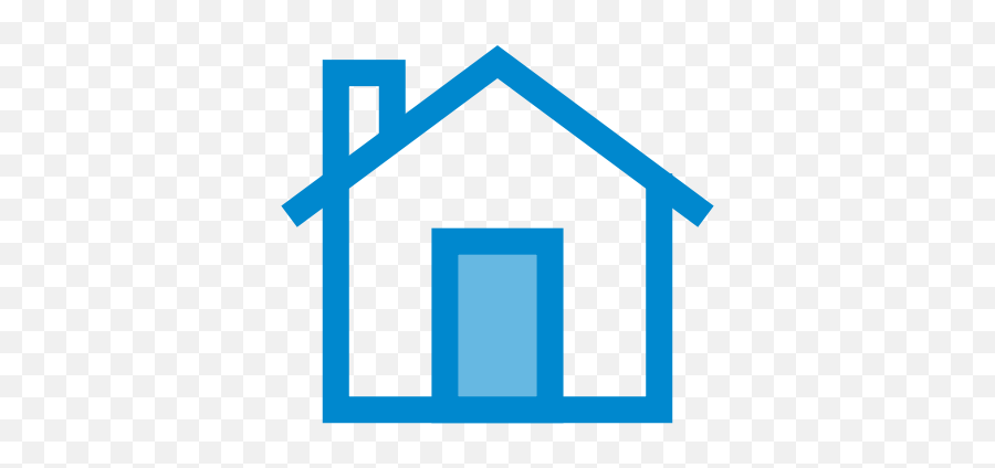 Line - Free Icon Library Blue Outline House Icon Png,Home Line Icon