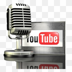 Youtube Mic Icon Psd Official Psds - Singing Logo For Channel png