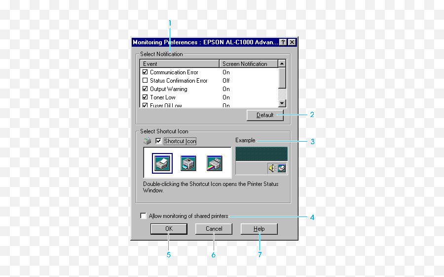 Monitoring Your Printer Epson Status Monitor 3 - Vertical Png,Shotcut Icon