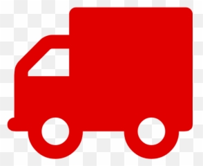 Red Truck And Delivery Icon Png Symbol - Truck Icon