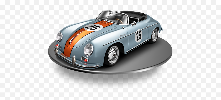 Porsche Speedster Icons - Porshe Png Antiguo,Muscle Car Icon