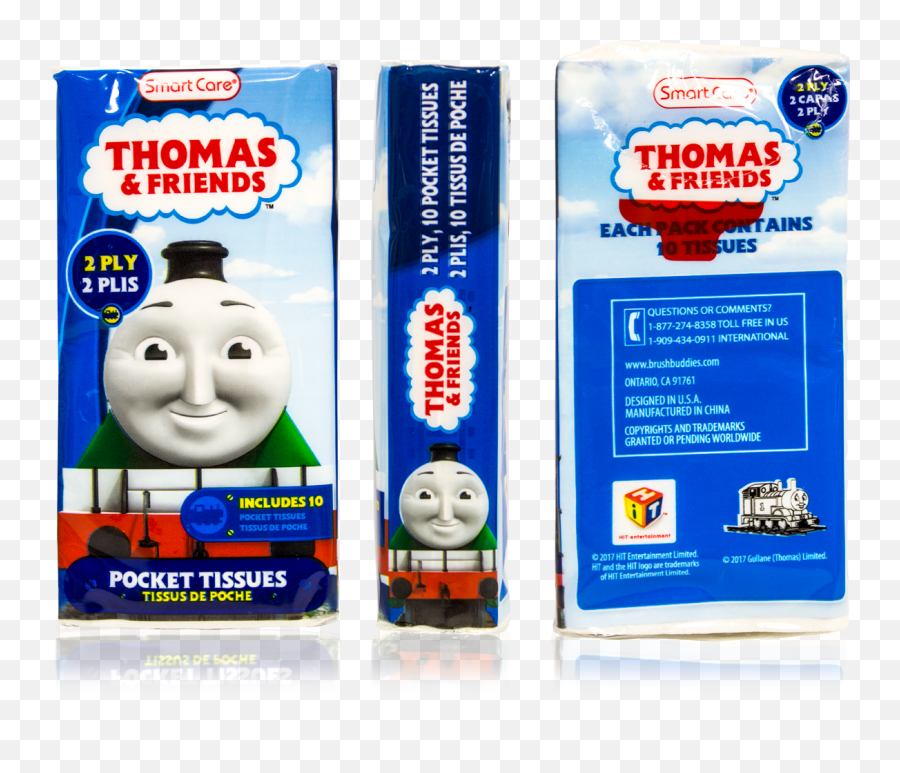 Thomas U0026 Friends Pocket Facial Tissues 6 Pack U2013 Brush Buddies Png The Tank Engine Icon
