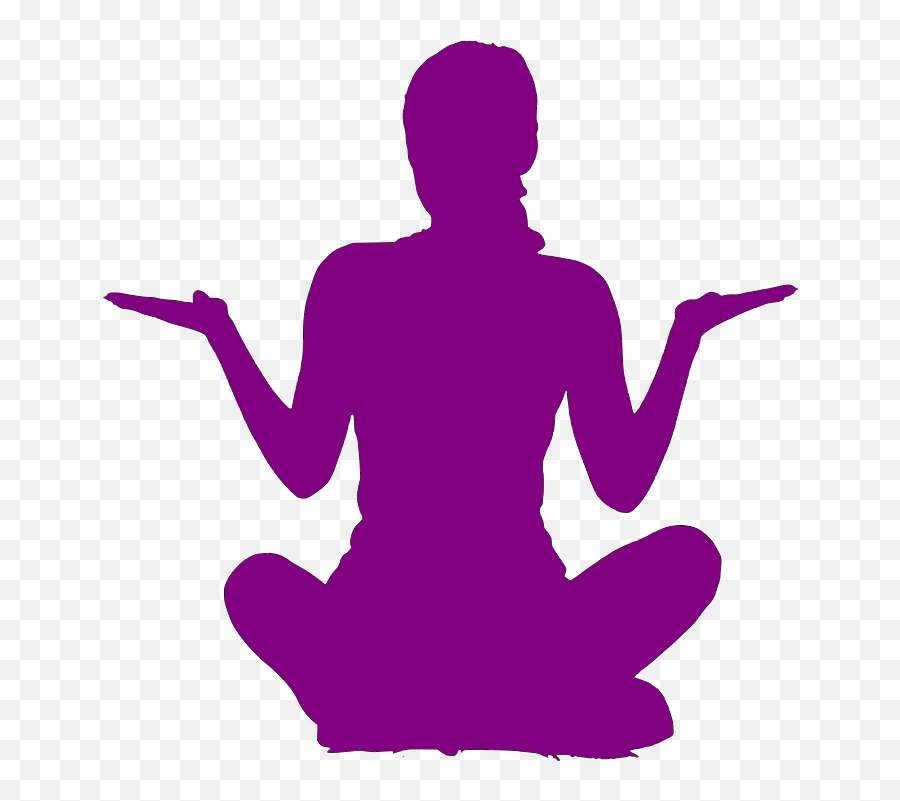 Person Sitting Back - Yoga Png Download Original Size Png Sitting Yoga Silhouette Png,Person Sitting Back Png