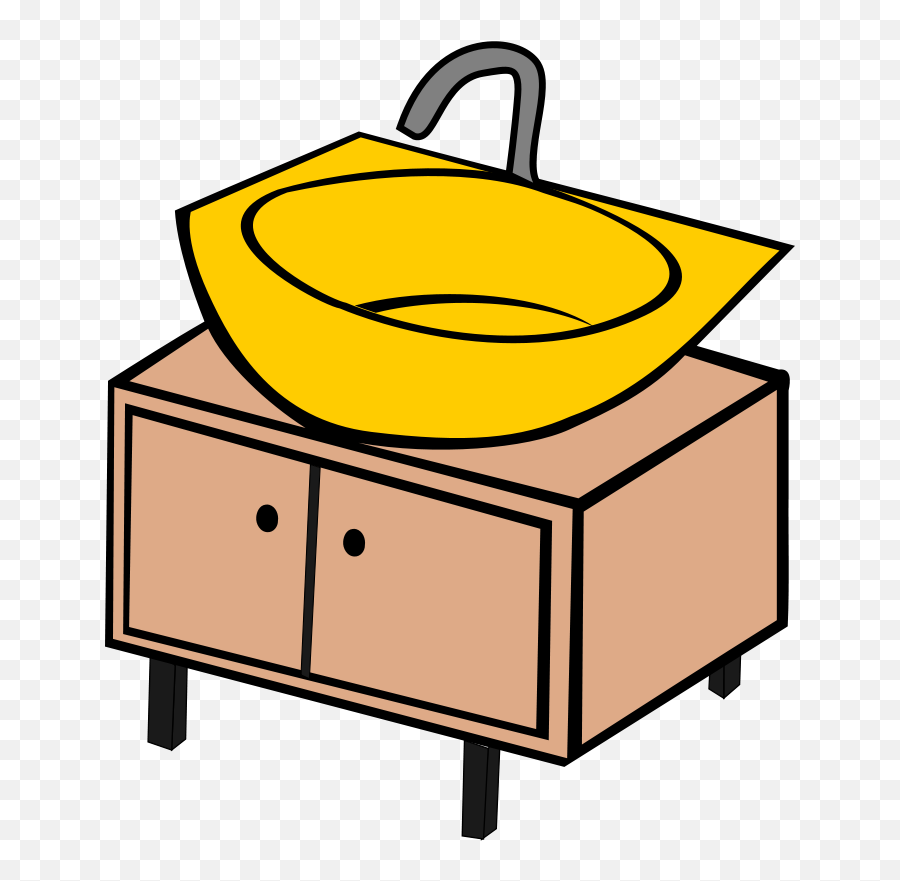 Free Clip Art Washing Bowl By Rdevries Png Bathroom Sink Icon