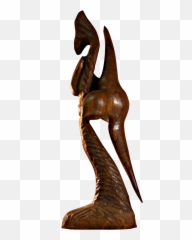 Wood Sculpture By Arthur Lutenbacher - Wooden Sculpture Transparent Png,Sculpture Png