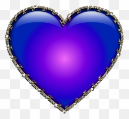 Library Of Blue Heart Free Download Png - Blue Heart And Peace Sign,Blue Heart Png