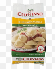 Celentano Mini Rounds Cheese Ravioli 24 Oz - Puzata Hata Png,Ravioli Png
