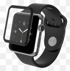 Película Zagg Vidro Apple Watch 42mm - Apple Watch Series 3 42mm Screen Protector Png,Apple Watch Png