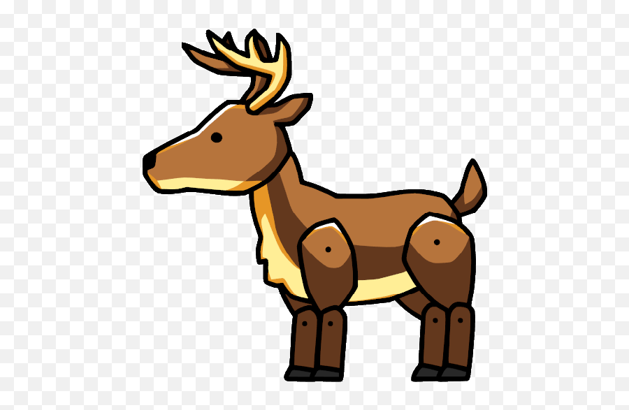 Cartoon Deer Transparent U0026 Png Clipart Free Download Ywd Scribblenauts Deer Free Transparent Png Images Pngaaa Com - character roblox transparent png clipart free download ywd