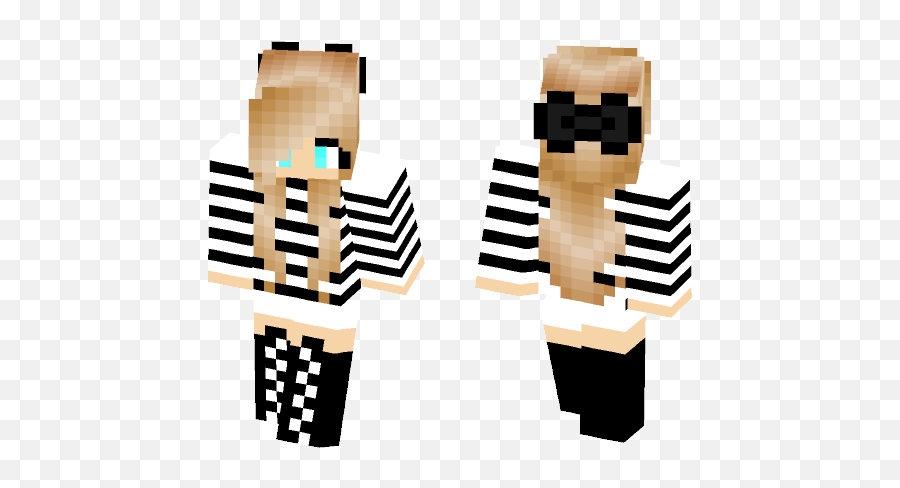 Download Adorable Jail Cell Girl Minecraft Skin For Free - Minecraft Girls Skins Outfits Png,Jail Cell Png