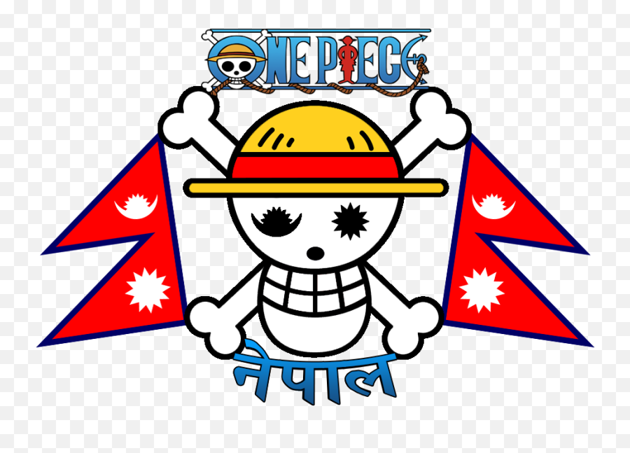 Biggest One Piece Fandom In Nepal - Straw Hat Pirates Png,One Piece Logo Png