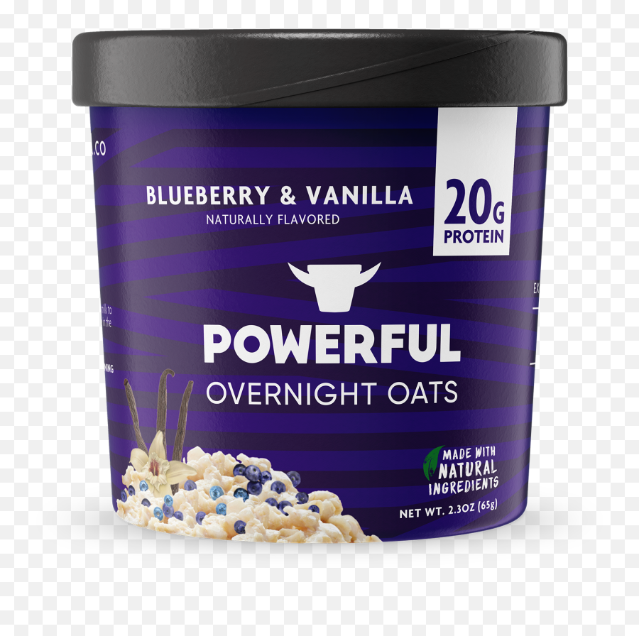 Overnight Oats The Natural Products Brands Directory - Powerful Overnight Oats Png,Oats Png