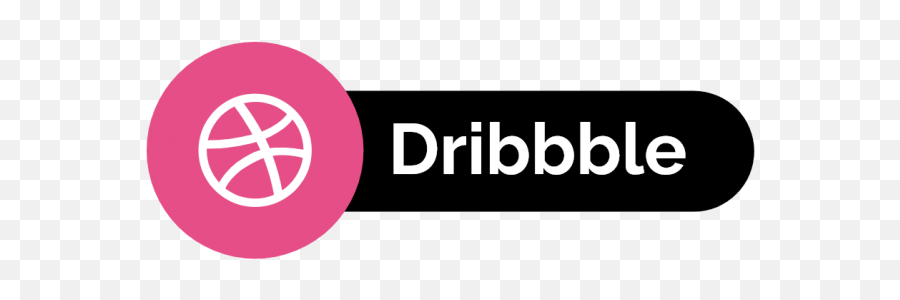Dribbble Button Png Image Free Download Searchpngcom - Png Flat Icon Social Media Free,Pink Subscribe Button Png