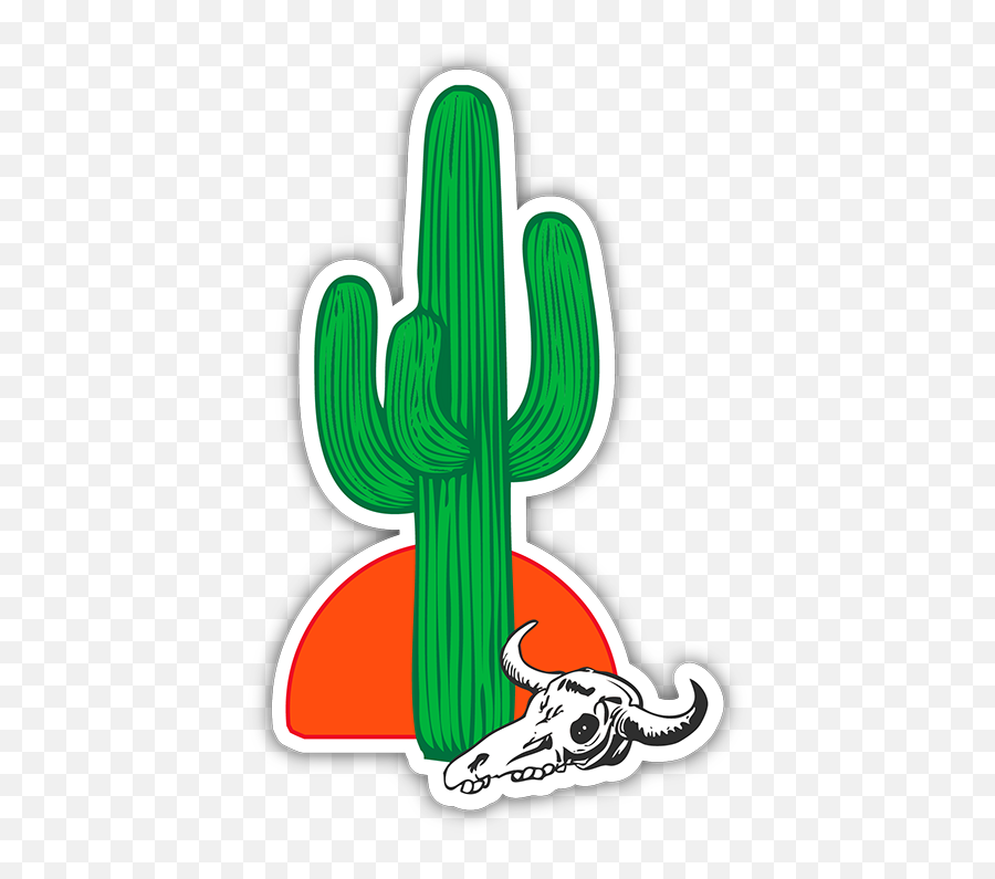 Saguaro Cactus Bumper Sticker - Saguaro Logo Png,Saguaro Png