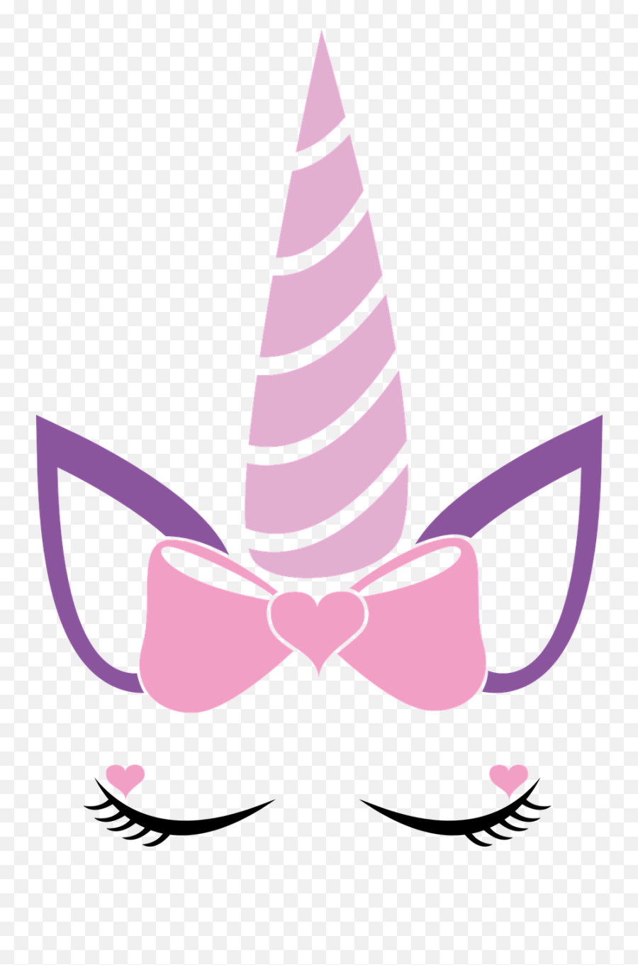 Unicorn Horn Bow - Unicorn Horn Clipart Hd Pink Png,Unicorn Horn Png