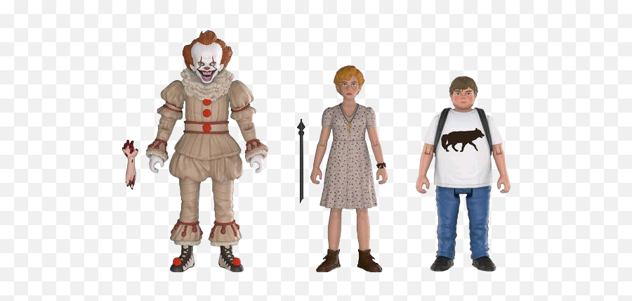 Beverly Ben Action Figure 3 - Funko Action Figures Png,Pennywise Transparent