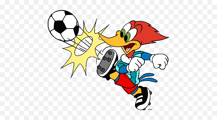 Woodpecker Clipart - Woody The Woodpecker Soccer Png,Woody Woodpecker Png