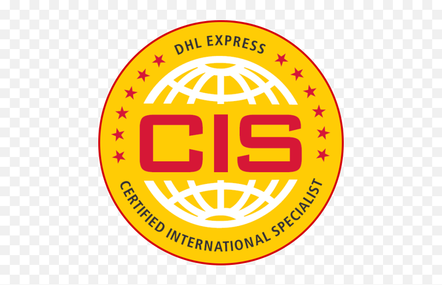 Download Hd International Shipping Specialists - Certified Circle Png,Dhl Logo Png