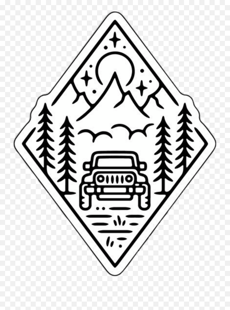 Popular And Trending Jeep Stickers - Stickers Northwest Png,Jeep Logo Clipart