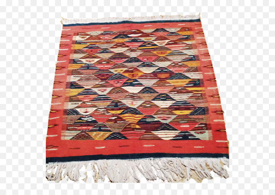 Zanafi Handmade Flat Weave Wool Carpet - Handmade Carpet Png,Rug Png