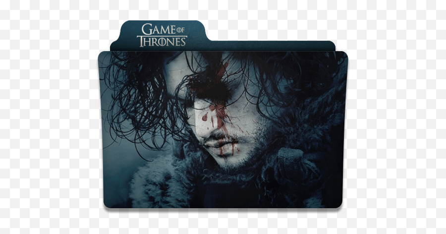 Game Of Thrones Folder Jon Snow Free - Game Of Thrones Folder Icon Png,Jon Snow Png
