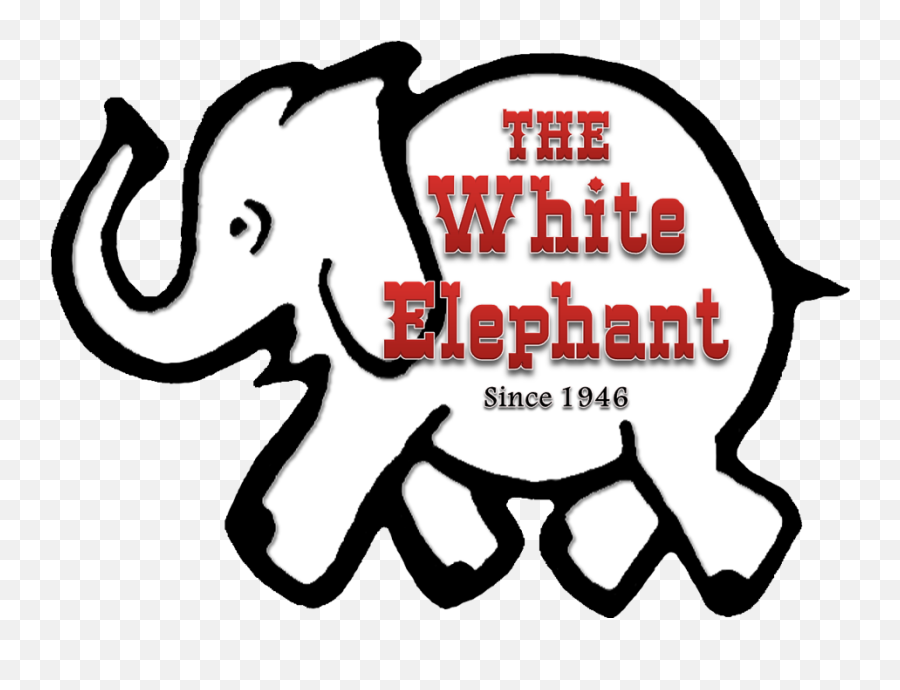 The White Elephant Sporting Goods - Clip Art Png,White Elephant Png