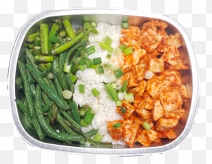 Family Sriracha Chicken Dinner Png