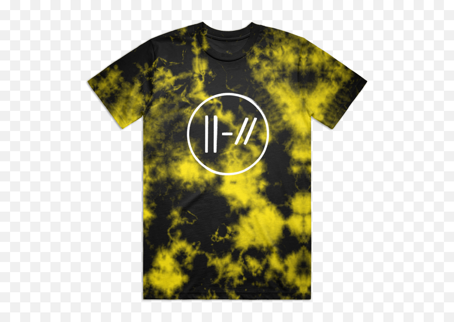 Twenty One Pilots Logo Wash Tie Dye T - Shirt Tie Dye Shirt Png,Twenty One Pilots Png