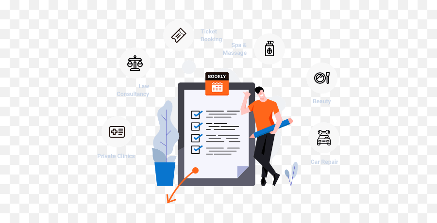 Bookly 1 Wordpress Appointment Booking Plugin For All Types Of Businesses - Appointment Booking Png,Wordpress Png