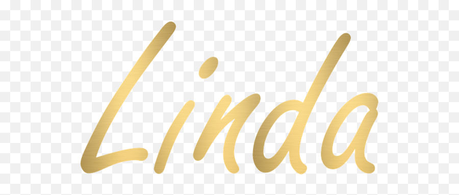 Linda - Signaturegoldpng It All Started With Paint Linda Signature Png,Gold Paint Png