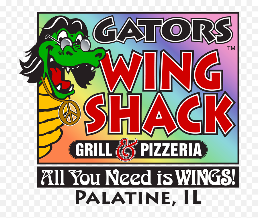 Gators Wing Shack Voted Chicagou0027s Best Wings Order Online - Gators Wings Png,Gator Logo Png